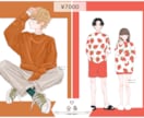 SNSアイコン/イラスト/配信画制作致します 可愛い男の子と女の子をお求めの方はぜひ…！ イメージ8