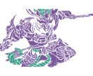 タトゥー、トライバルなどの絵柄、紋様を描きます あなたの好きなものを紋様で描きます！ イメージ2
