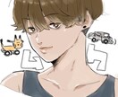 SNS等のアイコンを描きます 最短2日納期！似顔絵・創作・デフォルメも可能です！ イメージ6