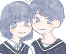 夢絵イラスト描きます 推しとの夢絵やカップルイラストを描きます！ イメージ5
