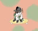 好きな動物であなたのアイコン描きます お気に入りのオーダーイラストをアイコンに♪ イメージ7