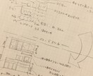 手書きの間取りや部屋のイメージスケッチを清書します ♪自分で描いてみた家を綺麗に起こして欲しい方♪ イメージ1