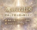 魂の設計図：使命と才能を読み解きますます 生まれる前に決めた人生テーマを紐解く イメージ1