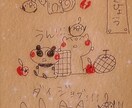 可愛い動物達の手描きボールペンイラストを描きます ボールペンで描く手描きで可愛い動物達 イメージ3
