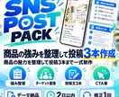 商品の強みを整理しSNS投稿文を作りますます 商品の魅力を整理して投稿3本まで一式制作 イメージ1