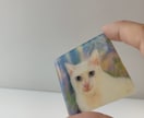 あなたのペットの写真から絵を描きます ペットの絵をプラバンに描きレジンでツヤツヤの作品にします イメージ10