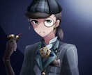 アイコンやヘッダー、キャラクターイラストを描きます あなたの名前をアイコン内に書き込めます！ イメージ1