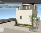 フォトリアルな建物外観・外構パースを制作いたします 現役エクステリアプランナーによる外構プランニングも可能です！ イメージ6