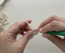オンラインでかぎ針編み基本の編み方教えます 『分からない』を『分かった』に！マンツーマンで安心 イメージ2