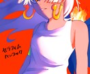 キャラデザ･イラスト作成、承ります 主にアナログ作品を描きますがデジタルでも可能です イメージ5