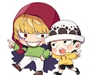 ポップでカワイイ！SDキャライラスト描きます SNS用イラスト、商用利用可、いろんな用途で使用可能です イメージ5