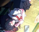目を惹く！☆アニメ塗りのイラストをお届けします 女の子を可愛く！魅力的に！感動するイラストを。 イメージ1