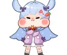 デフォルメイラストをデザインします とっても可愛く描かせていただきます！ イメージ5