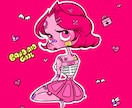 海外風のポップで可愛いキャラクター作成します 可愛くてユニークなキャラクター、ポップで海外風のテイスト！ イメージ3