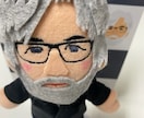 似顔絵マスコット20㎝（衣装オーダー ）制作します 推しを約20㎝のサイズで立体的に楽しむアイテムです イメージ6
