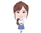 商用利用可！ポップな似顔絵お描きします お写真からデフォルメキャラクター化 イメージ2