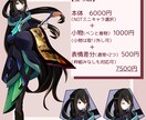 もちっとかわいいイラスト描きます 商用利用可のミニキャラ&立ち絵達！アイコンやグッズにどうぞ！ イメージ3