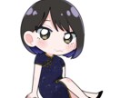 かわいいミニキャライラスト作成します SNSアイコンやグッズなどに! イメージ3