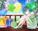 最短1週間でお届け！立ち絵を描きます TRPGやIRIAMで使用可能！アニメ塗りが得意です イメージ6