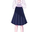 目に止まる絵を描きます 透明感×二次元をモットーにイラストを描きます イメージ4