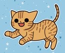 あなただけのオリジナルかわいい猫イラストを描きます SNSアイコンにオススメ！かわいい猫のイラストを描きます イメージ4
