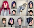 コスプレオーダーメイドウィッグ製作致します 完コス思考のハイクオリティ！特殊な二次元の髪型もお任せあれ。 イメージ5