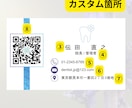 セミオーダー名刺【診察券・クリニック】お作りします 選んで・送って・受け取るだけ。手軽にプロ品質のデザイン診察券 イメージ9
