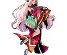 あなたのキャラクターの全身イラスト描きます トリミング次第で様々な用途でお使いいただけます。 イメージ4