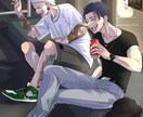 イラスト全般制作いたします 目に残る強さでインパクトある一枚を制作いたします。 イメージ2