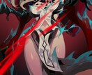 表情豊かで動きのあるイラストを描きます 戦闘シーンや感情豊かなシーンをイメージして描きます イメージ10