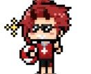 あなた専用！ドット絵で色々お作りします ドット絵のgifアニメーションをおつくりします。 イメージ1