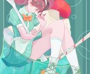 オシャレな雰囲気のイラスト描きます サムネイル、CDジャケット、MV動画用イラスト、表紙絵 イメージ3