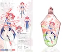 神配色！なキャラクターイラストを制作します 色彩検定2級所有者が、あなたの素敵なアイデアを形に！ イメージ2