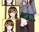キャラクター立ち絵作成致します あなたのキャラクターを可愛くお仕立てします！ イメージ5