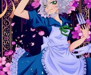 SNS等のアイコンやヘッダーなどのイラスト描きます 版権キャラクターイラストなどを主に描きます。 イメージ3