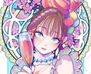 サムネイルや歌ってみたに使える1枚絵を制作します 目を惹く色使いで印象に残るイラストを！ イメージ1