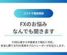 FXのお悩みなんでも聞きます FXのあらゆる悩みをプロの視点からスッキリ解決！ イメージ1