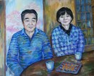 ゴッホ風リアル風　本格的絵画。外国人画家が描きます 〖油絵画〗写真から本格的西洋絵画、肖像画を描きます。 イメージ8