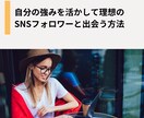 貴方に合ったSNSコンテンツ制作をサポートします 自分らしい続け方で、SNSを伸ばす！ イメージ1