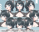 パーツ分けイラストをLive2Dモデリングします 導入まで徹底サポートします！/Vbridger対応可◎ イメージ2