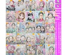 家族の似顔絵をプロ直筆水彩で描いてます そっくりでかわいい☆デジタル、AIにない味わい☆最短当日発送 イメージ6
