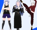 VRchat向けフルスクラッチ衣装製作します あなたのオリジナル衣装をblenderで作成します！ イメージ5