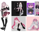 プロがオリキャラのデザイン考案+モデリングします あなただけのオリジナルキャラクターを2dと3dで制作！ イメージ7