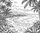 大人も楽しめる塗り絵を作っています 自由気ままに大人も楽しめる塗り絵を作成しております✨ イメージ2