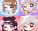 かわいいミニキャラアイコン描きます 過去イラスト依頼30件の経験あり イメージ2