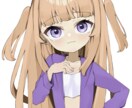 配信者、活動者用のバストアップ立ち絵を制作します 活動での立ち絵が欲しい気持ちのお手伝いをします イメージ1