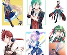 塗りがきれいなキャラクターイラストを制作いたします 立ち絵やアイコン、MV用キャライラストなどを制作いたします。 イメージ2