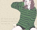 シンプルでかわいい女の子イラスト作成します パンフレット挿絵やパッケージデザイン用イラスト始めました イメージ1