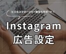Instagram広告設定します ご要望のターゲット、地域等にあわせてセッティング イメージ1