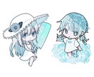 ポップで可愛い、グッズ映えなミニキャラ描きます ミニキャラを制作します！表情、ポーズ差分なども追加できます イメージ2